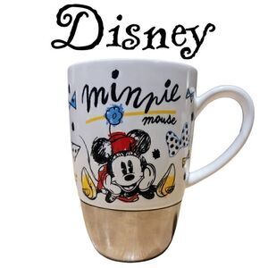 Disney Minnie Mouse Be Outrageously You Ceramic & Stainless Steel Coffee Mug